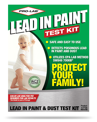 Lead in Paint and Dust Test Kit